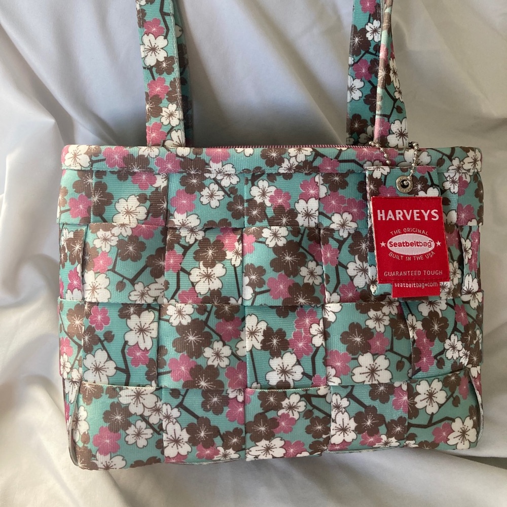 Harveys Seatbelt Bag Spring Blossom medium tote